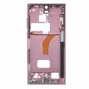 Keskikehys Samsung S908 S22 Ultra (viininpunainen)