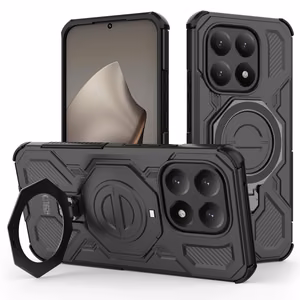 Tech-Protect TacticStand MagSafe Suojakuori Xiaomi 15T:lle - Musta