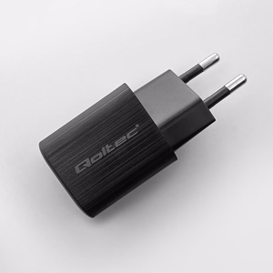 Qoltec 50764 mobiililaitteen laturi kannettava tietokone, kannettava pelikonsoli, varavirtalähde, älypuhelin, älykello, tabletti musta AC pikalaturi sisäkäyttöön