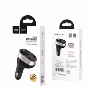 Car charger Hoco Z29 Regal Dual USB (5V 2.4A) black