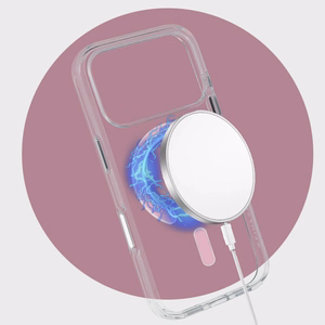 Liavec Pure suojakuori Iphone 17 Pro/18 Pro -puhelimelle, vaaleanpunainen (kameran ohjauspainike)
