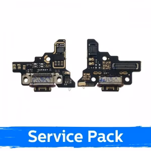 Charging Port Compatible With Xiaomi 13T Pro (with IC) With Flex / Silver / (Service Pack)