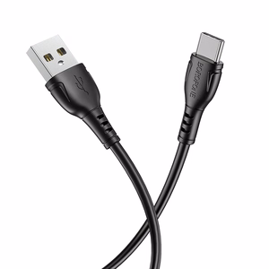 Borofone kaapeli BX51 Triumph - USB - Type-C - 3A 1 metri musta