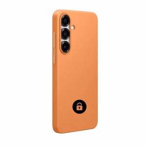 Puhelimen suojakuori Silicone Cover Samsung S928 S24 Ultra / Oranssi / pakkauksessa