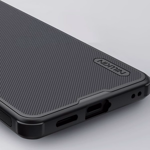 Nillkin Super Frosted Shield Pro magneettinen MagSafe yhteensopiva suojakuori Samsung Galaxy S26:lle musta