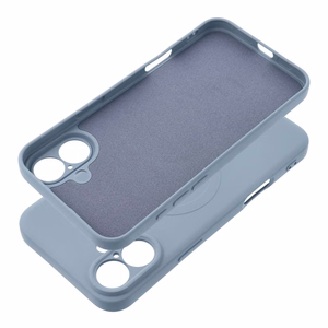 Silikoninen Mag Cover Xiaomi Redmi 15C (173,16 x 81,07 x 8,2):lle MagSafe-yhteensopiva vaaleansininen