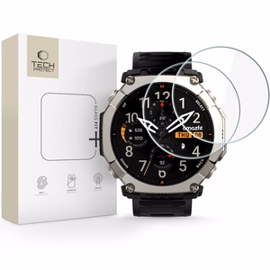 Tech-Protect Glass Fit+ 2-Pack Tempered Glass for Amazfit T-Rex Ultra 2