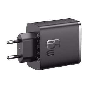 Baseus OS-Cube Pro seinälaturi 2x USB-C + USB 65W musta