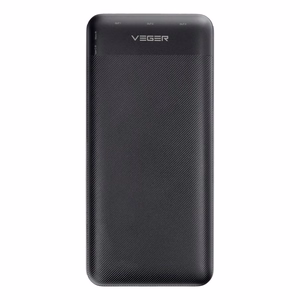 VEGER varavirtalähde 30000 mAh PD QC3.0 3A 20W L30 (W3008PD) musta