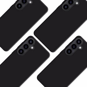 3mk Matt Case Pro Samsung Galaxy S25:lle - Matta musta