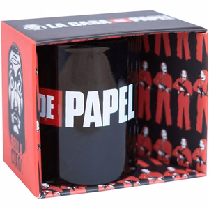 La Casa De Papel Logo -keramiikkamuki lahjapakkauksessa, 330 ml