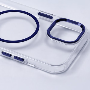 Clear Thin Mag Suojakuori iPhone 17 Air 6,6 sininen