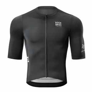 Rockbros 15220032001 ROAD TO SKY men's cycling jersey short sleeve L - black
