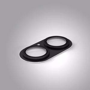 Etteri kameran linssisuoja iPhone 17:lle musta