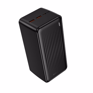 Borofone Power Bank 50000mAh BJ80C Clever - 2xUSB + Type C - QC 3.0 22,5W PD 20W black