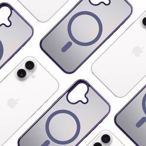 3mk Frosty MagCase iPhone 17:lle - violetti