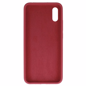 Silicone Lite Case for Xiaomi Redmi 9A burgundy