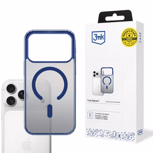 3mk Frosty MagCase iPhone 17 Pro:lle - sininen