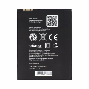 Akku Xioami Mi Note:lle (BM42) 2900 mAh Blue Star