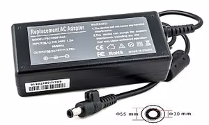 Laptop Power Adapter Samsung 60W: 16V, 3.75A