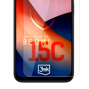 3mk HardGlass tempered glass for Xiaomi Redmi 15C