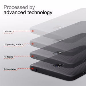 Nillkin Super Frosted Shield Suojakuori Xiaomi Redmi 8A:lle - musta