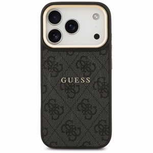 GUESS suojakuori IPHONE 17 Pro:lle MagSafe-yhteensopiva GUHMP17LP4MSEGCK (PU 4G W/ Classic) musta