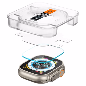 Spigen Glas.tR EZ Fit karkaistu lasi Apple Watch Ultra / Ultra 2 (49 mm) - 2 kpl.
