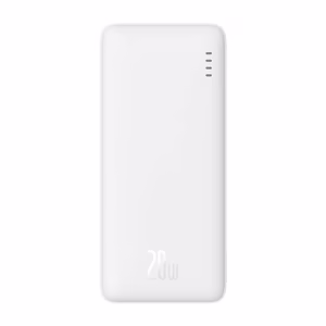Baseus Airpow litiumpolymeeri-virtapankki 10000 mAh 20 W Valkoinen