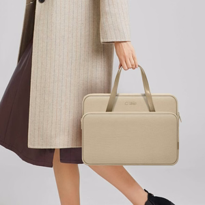 Tech-Protect Carrying Bag for 15-16" Laptop - Beige