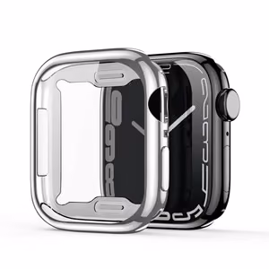 Dux Ducis Samo TPU -suojakuori Apple Watch 45 mm, hopea