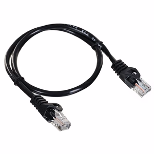 Lanberg PCU5-20CC-0025-BK verkkokaapeli musta 0,25 m Cat5e U/UTP (UTP)