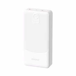 Dudao K10Pro Varavirtalähde 2.4A 20000mAh 2 x USB-A - valkoinen