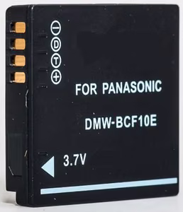 Extra Digital DV00DV1254 Replacement Battery for Panasonic DMW-BCF10, 940 mAh, 3.6 V