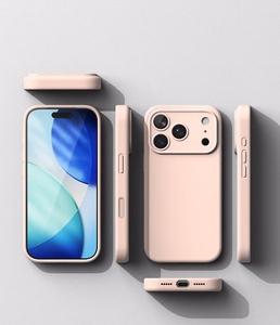 Ringke Silicone MagSafe-suojakuori iPhone 18 Pro Maxille – vaaleanpunainen