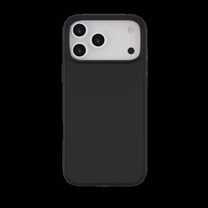 JUST MUST REGULAR DEFENSE silikoninen suojakuori MAGSAFE iPhone 17 Pro Max musta
