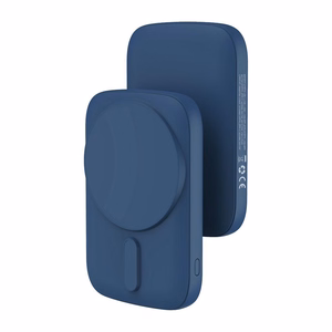 Powerbank yhteensopiva MagSafe Blue Star Slim DG-P8 15W 5000 mAh laivastonsininen