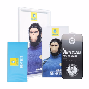 LCD-suojalasi 5D Mr. Monkey Glass (Strong Matte) Apple iPhone 16 Pro Max musta