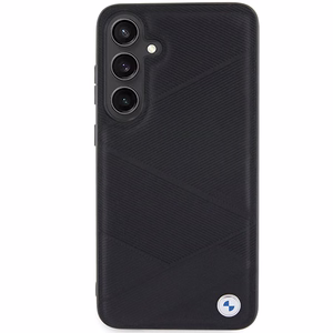 BMW BMHCS24M23RCGPK S24+ S926 musta/musta kovakuori Signature Leather Crossing Lines Pattern