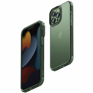 Uniq Combat kotelo iPhone 13 Pro Max 6.7" - vihreä/vihreä