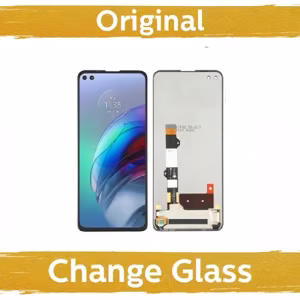 LCD-näyttö yhteensopiva Motorola G100 / XT2125 / musta (Uusittu: Kiina)