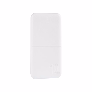 Varavirtalähde MX COCO 10 000mAh 2xUSB, 10W Li-Po, valkoinen + microUSB kaapeli