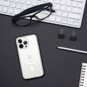Akryylinen MagSafe kuori iPhone 13 kirkas