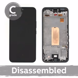 LCD-näyttö yhteensopiva Samsung A546 A54 5G:lle kehyksellä / Lime / (8/10 purettu)