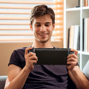 Spigen Nano Pop Suojakuori Nintendo Switch 2:lle - Musta