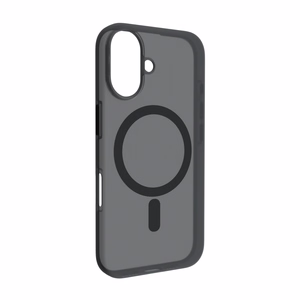 Puro Daylight MagSafe Silikoninen Suojakuori iPhone 16 Plusalle - musta