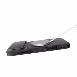 Spigen Optik Armor MagSafe Suojakuori iPhone 17 Pro:lle - musta