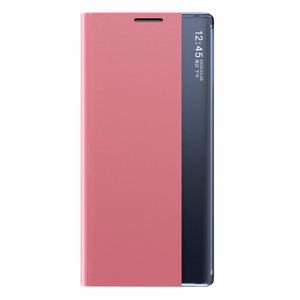 Uusi Sleep Case suojakotelo jalusta-toiminnolla Samsung Galaxy A03s (166.5) vaaleanpunainen