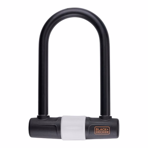 BLACK+DECKER U-lukko polkupyörään, 14 × 25 cm