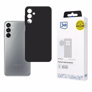 3mk Matt Case Pro Samsung Galaxy M15 5G:lle - Matta musta